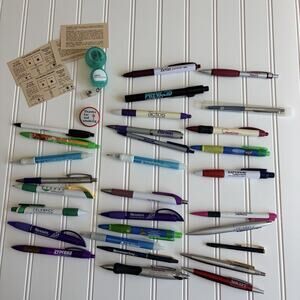 Large Lot Vintage Pharmaceutical Drug Rep Promotional Items Lot 90's